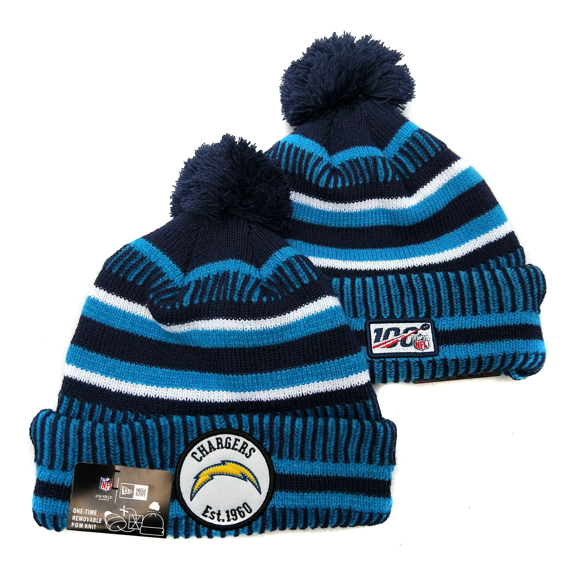 Los Angeles Chargers Knit Hats 029